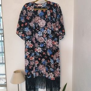 Floral kimono